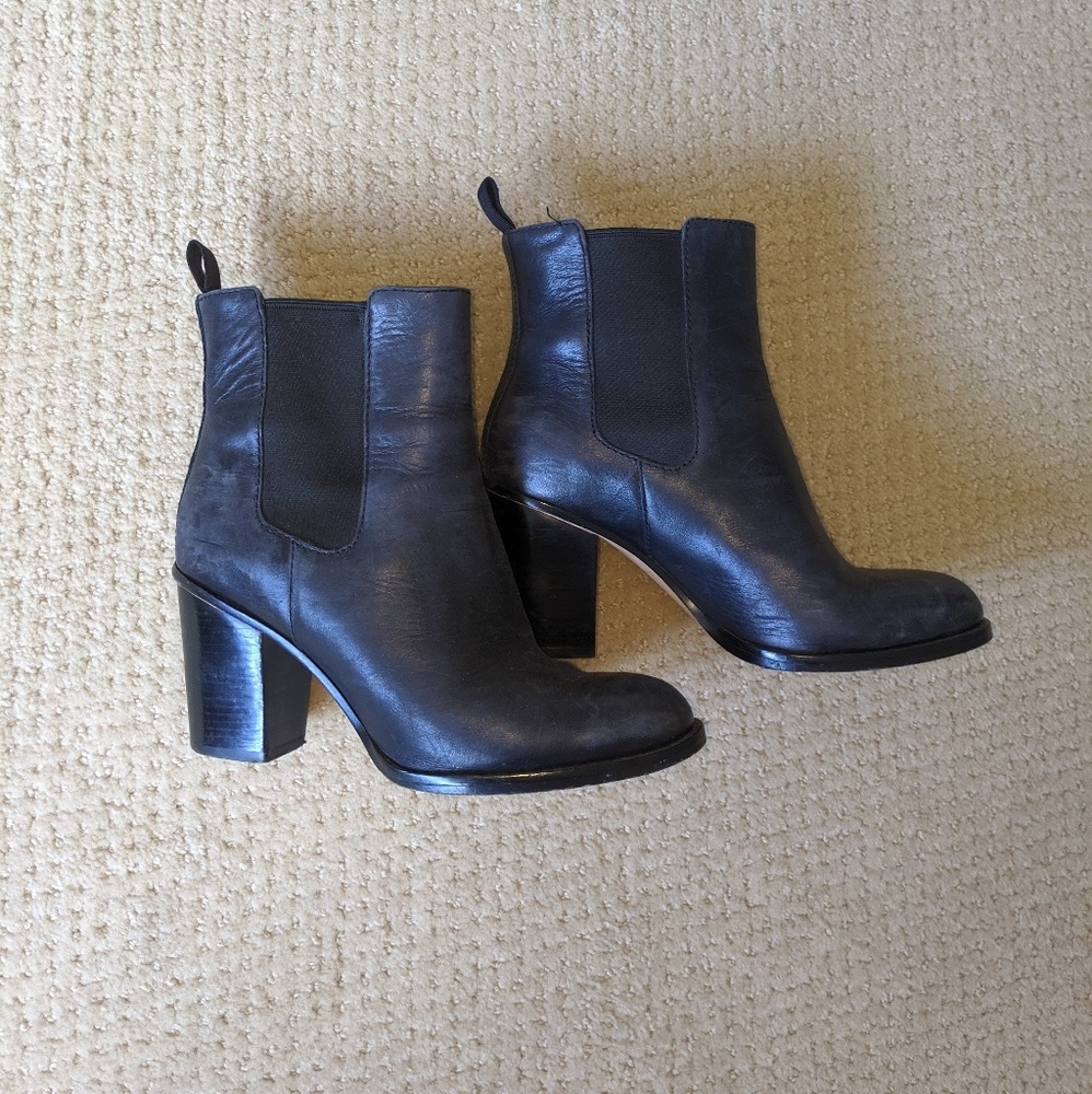 Cole Haan Leather Chelsea Ankle Boots